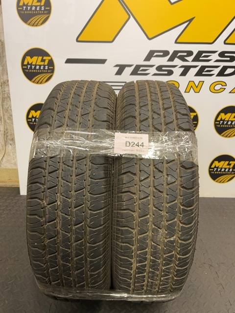 All Season 2x P235/75 R15 105S Cooper Trendsetter SE 7.2mm (D244) part worn