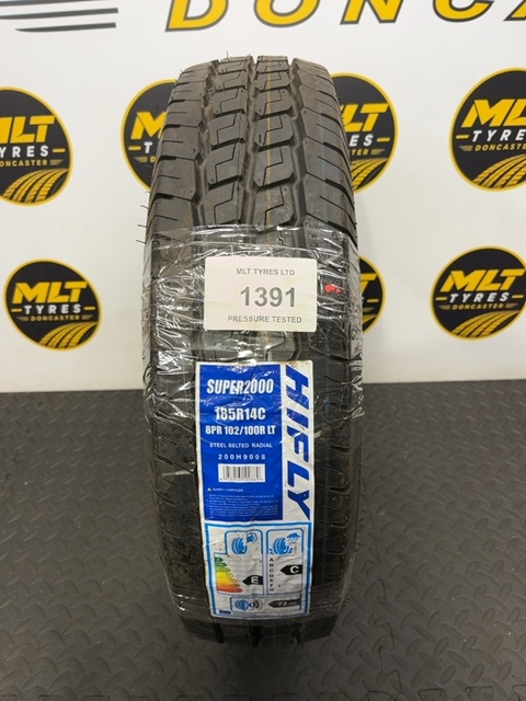NEW 185 R14C 102/100R Hifly Super2000 (1391)