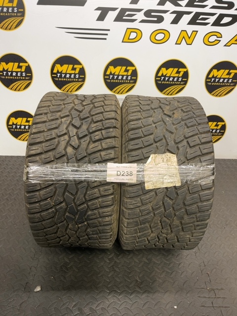 2x 270/50-12 103A8 Vredestein Greentrax 7.0mm(D238)DOT:18 part worn free fitting