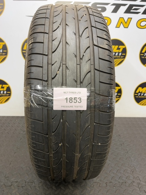 Runflat 235/45R19 95V Bridgestone DuelerH/PSport MOE 5.7mm(1853)DOT:18 part worn