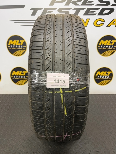 P225/55 R19 99V Toyo A36 4.2mm (1415) part worn free fitting available