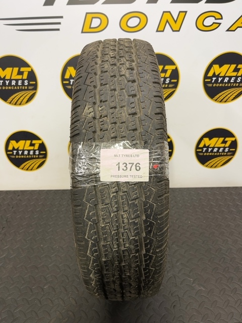 195 R14C 106/104R Security TR603 5.7mm (1376) Part Worn DOT:24