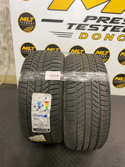 NEW 2x 235/45 R17 97V Continental Contact TS870P (D239) DOT:23 free fitting