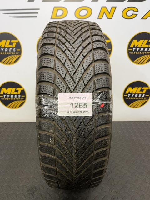 185/60 R16 86H Pirelli Cinturato Winter 6.9mm (1265) part worn free fitting